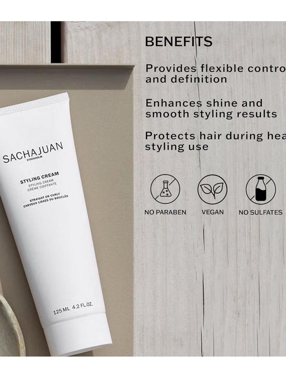 Sachajuan | Styling Cream - Light & Flexible Hold